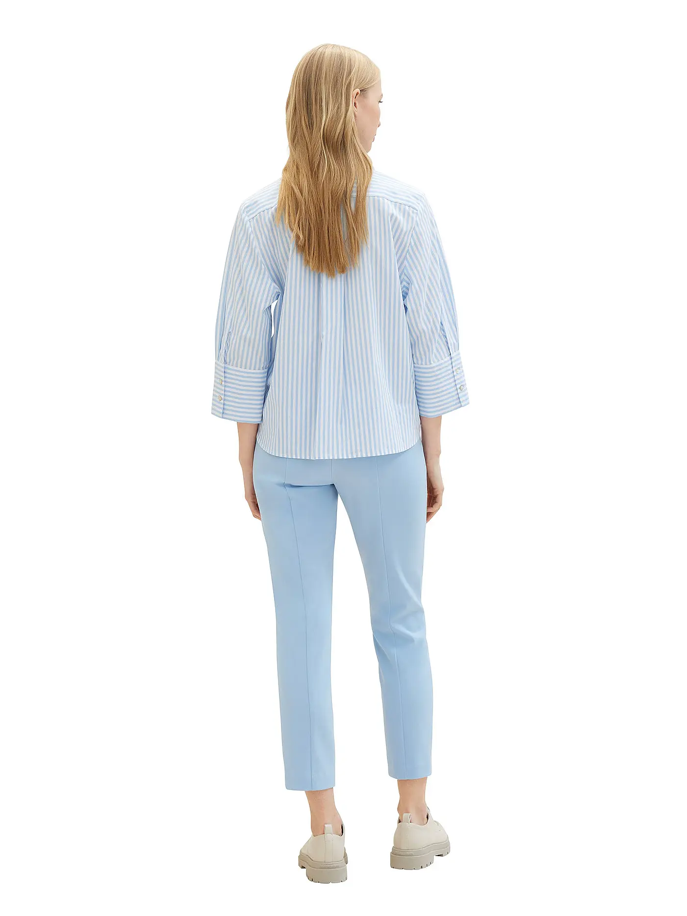TOM TAILOR | Businesshose MIA 7/8  | blau