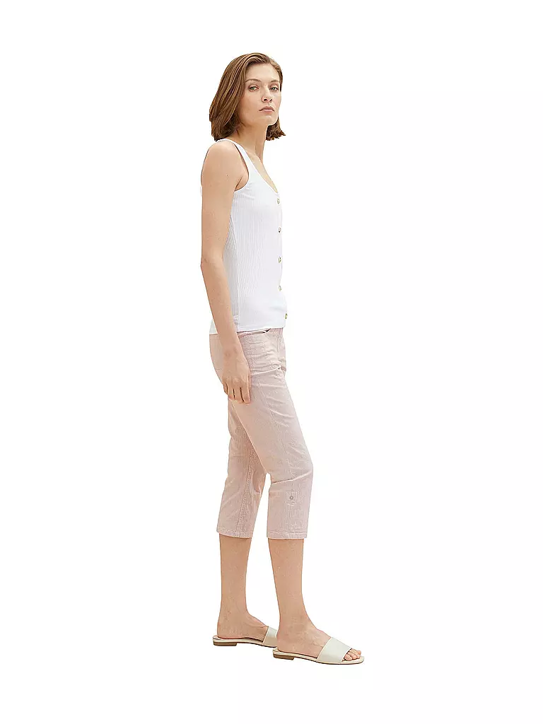 TOM TAILOR | Capri Hose | rot