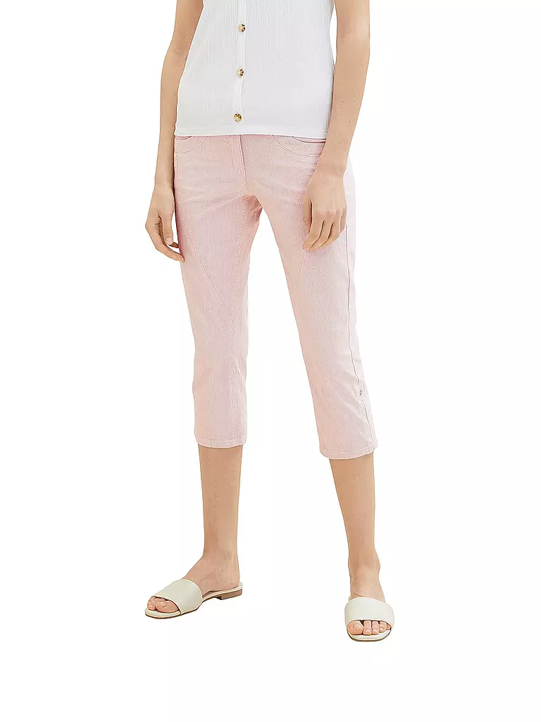 TOM TAILOR | Capri Hose | rot
