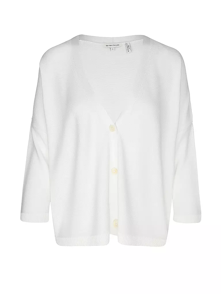 TOM TAILOR | Cardigan  | weiss
