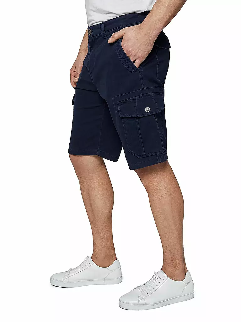 TOM TAILOR | Cargoshort Relaxed Fit | blau