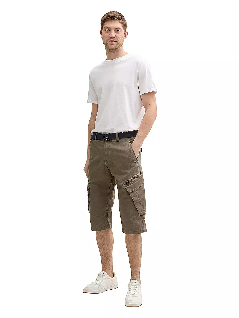 TOM TAILOR | Cargoshorts  | olive