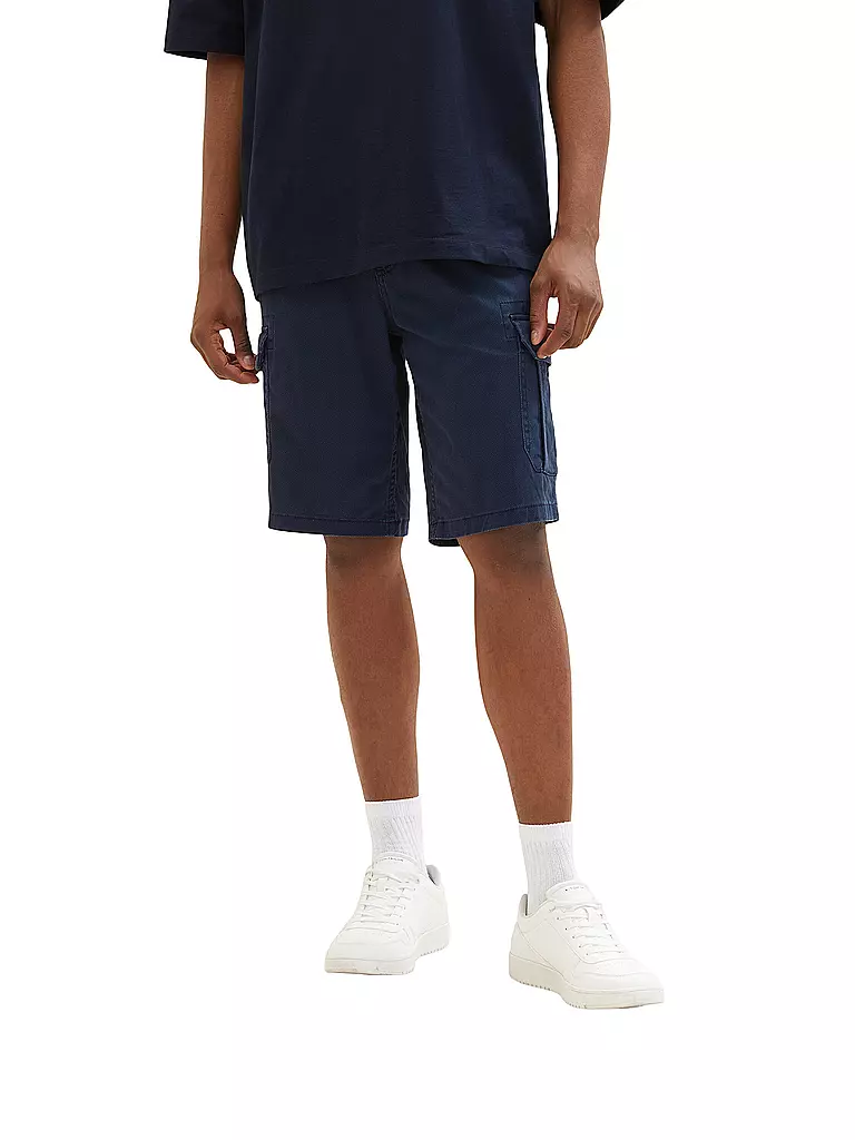 TOM TAILOR | Cargoshorts | blau