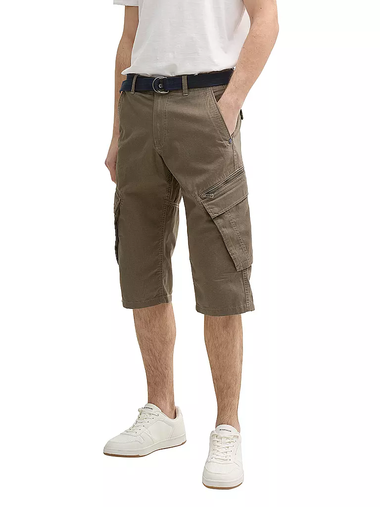 TOM TAILOR | Cargoshorts | grau