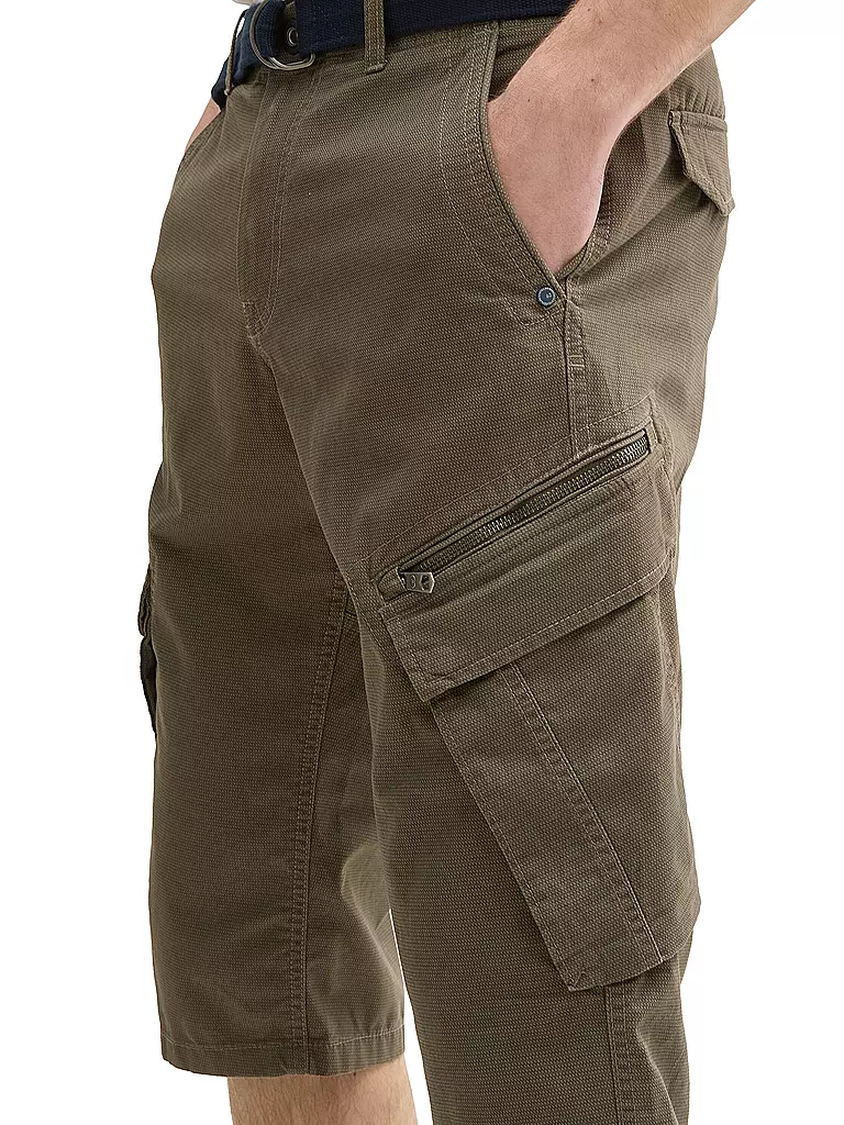 TOM TAILOR | Cargoshorts | grau
