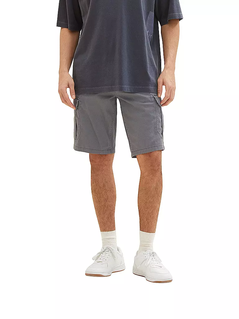 TOM TAILOR | Cargoshorts | grau