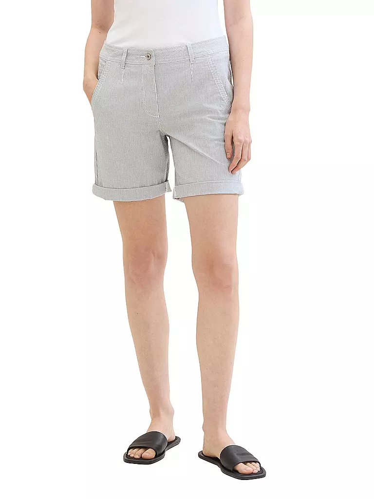 TOM TAILOR | Chinoshorts  | weiss