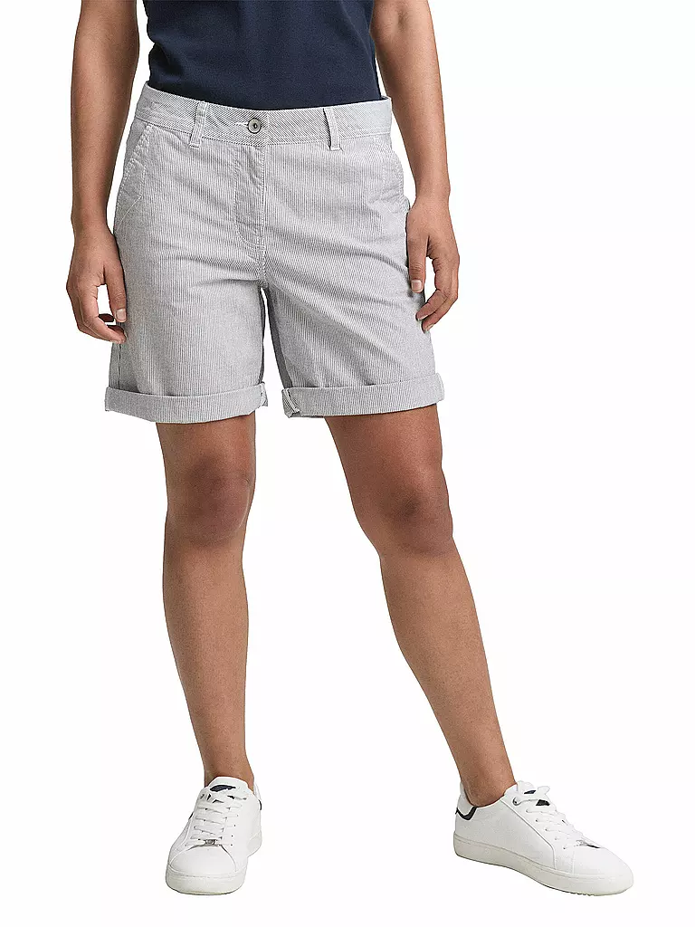 TOM TAILOR | Chinoshorts  | schwarz