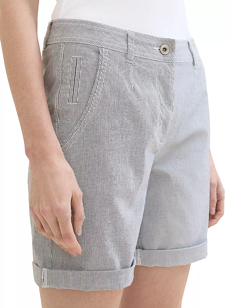 TOM TAILOR | Chinoshorts  | weiss