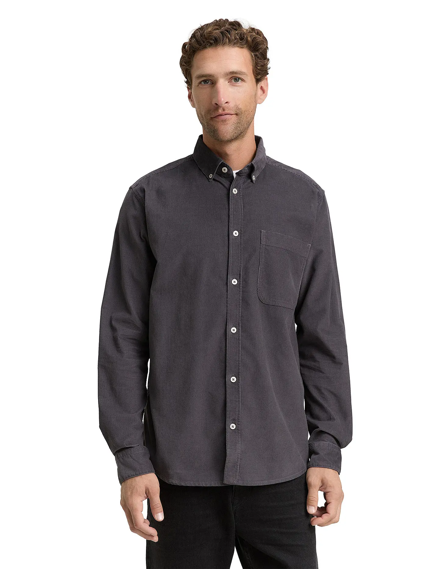 TOM TAILOR | Hemd  | grau