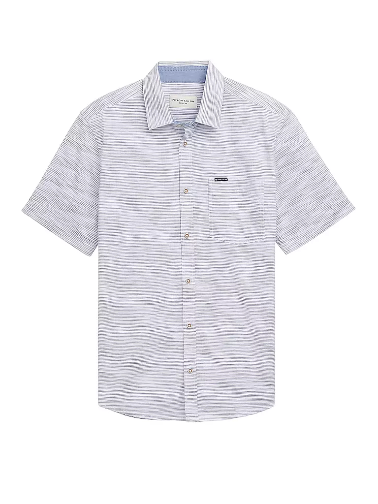 TOM TAILOR | Hemd Regular Fit  | blau