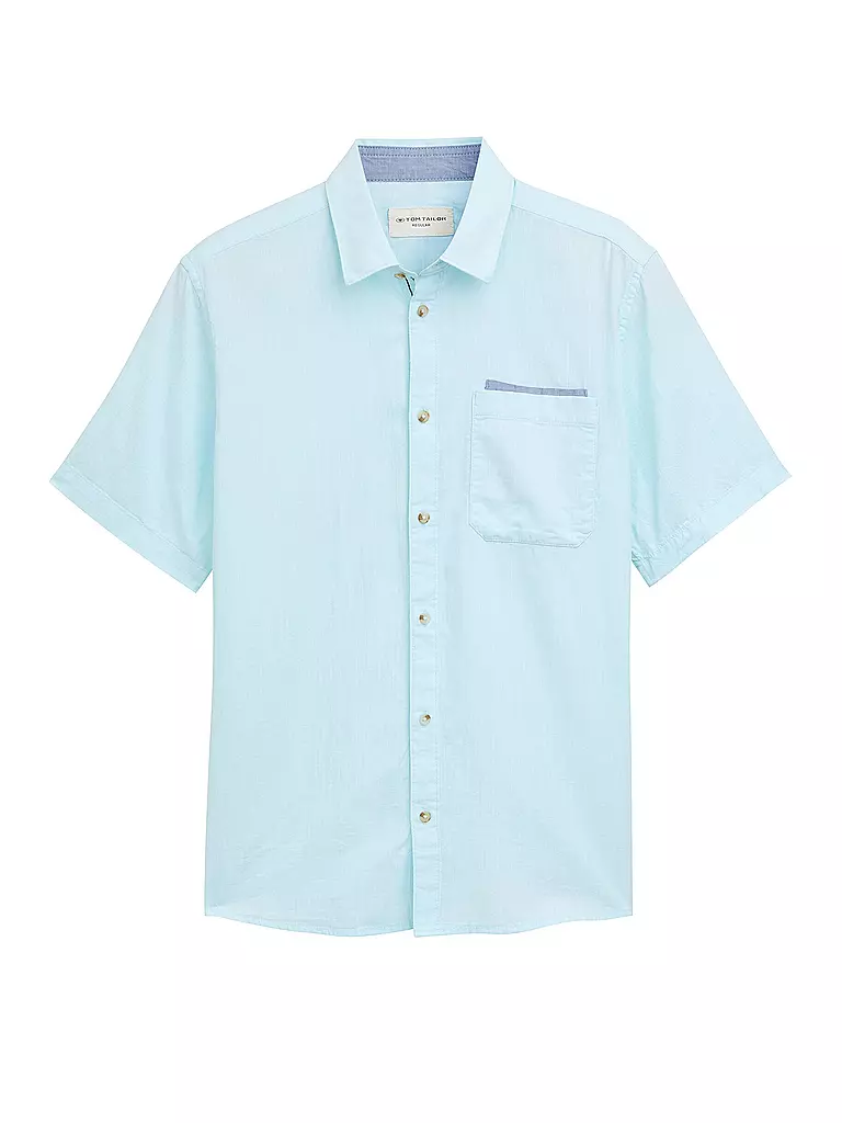 TOM TAILOR | Hemd Regular Fit  | blau