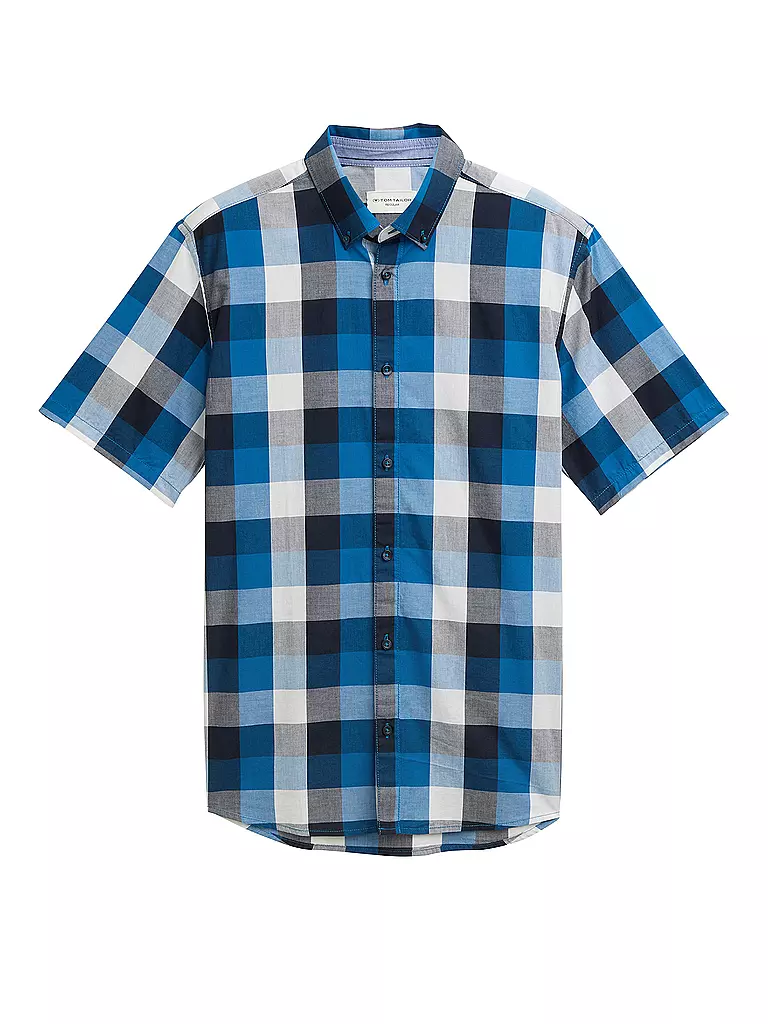 TOM TAILOR | Hemd Regular Fit  | blau