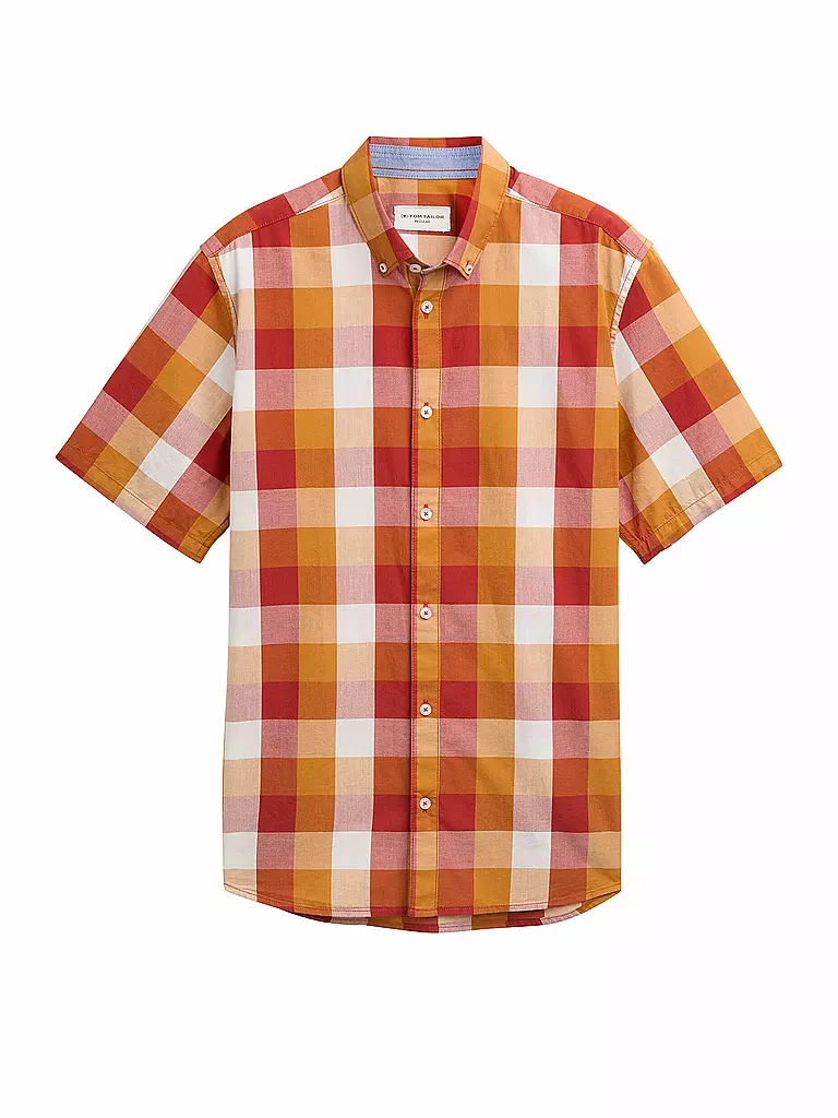 TOM TAILOR | Hemd Regular Fit  | rot