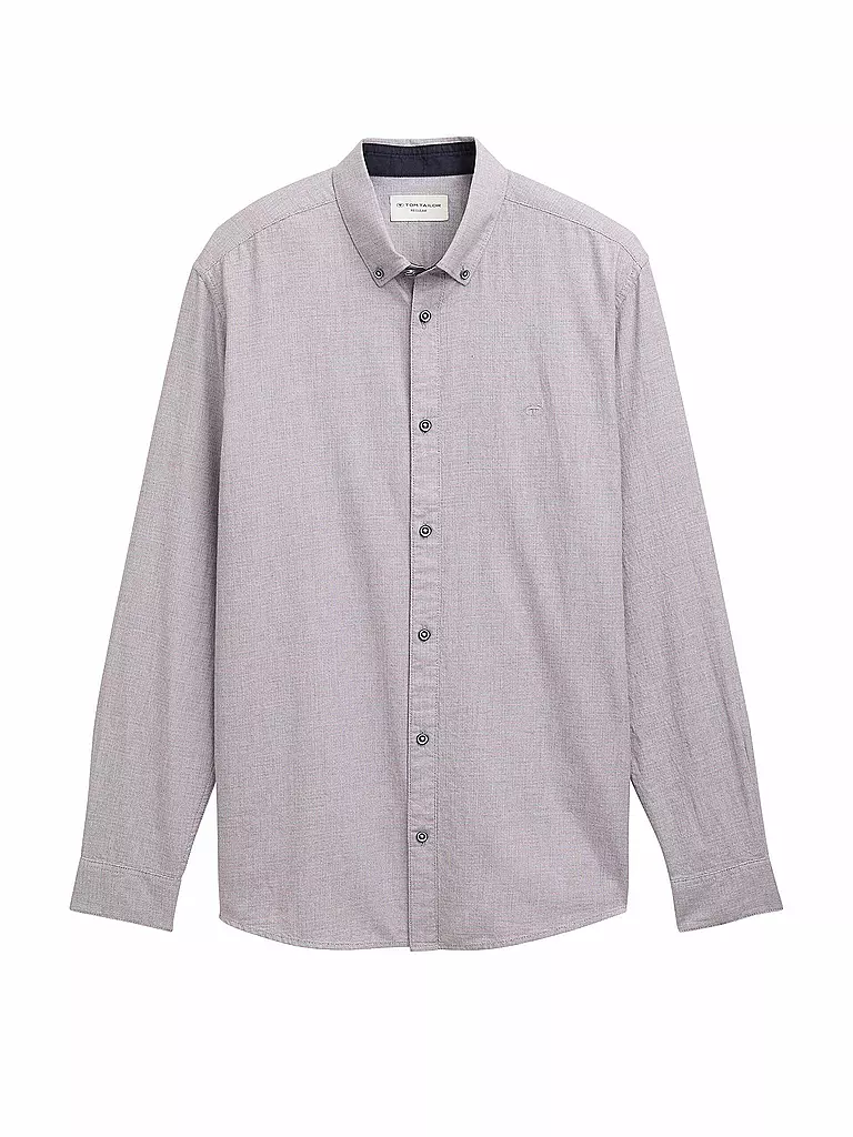TOM TAILOR | Hemd Regular Fit  | weiss