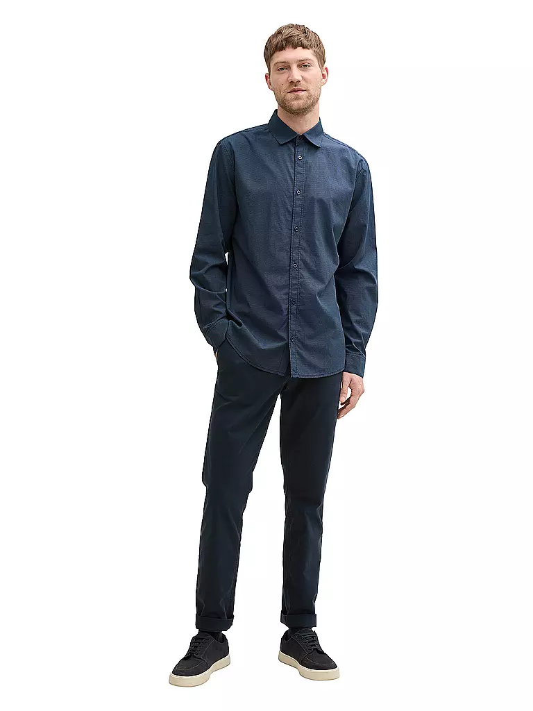 TOM TAILOR | Hemd Regular Fit  | blau