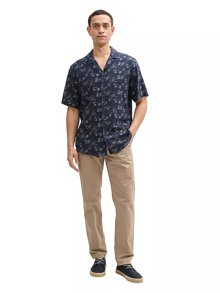 TOM TAILOR | Hemd Regular Fit  | dunkelblau