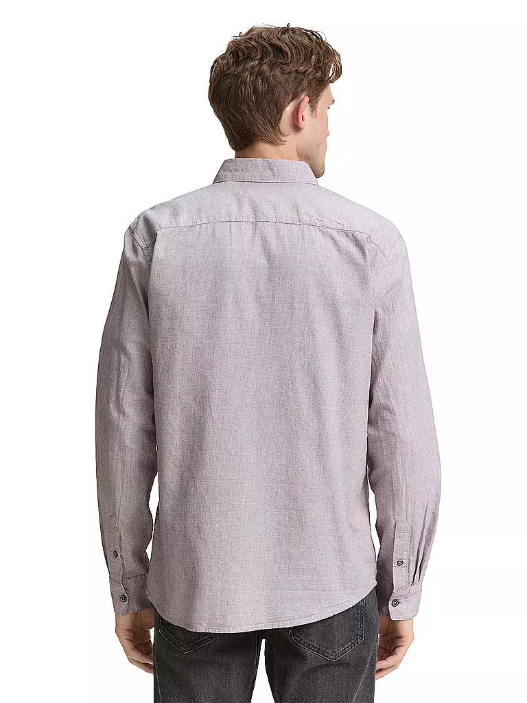 TOM TAILOR | Hemd Regular Fit  | weiss