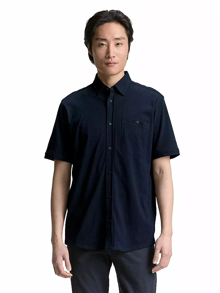 TOM TAILOR | Hemd Regular Fit  | blau