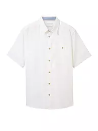 TOM TAILOR | Hemd Regular Fit | weiss
