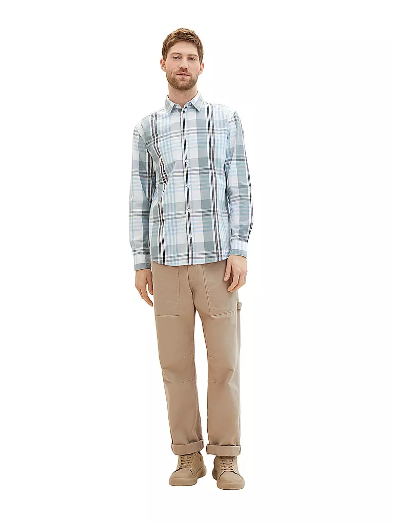 TOM TAILOR | Hemd Regular Fit | Mint