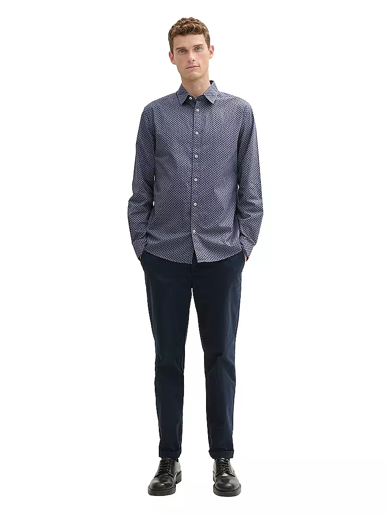TOM TAILOR | Hemd Regular Fit | blau