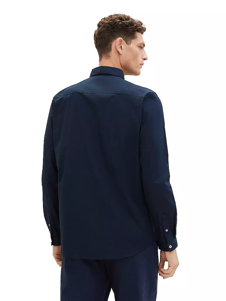 TOM TAILOR | Hemd Regular Fit | blau