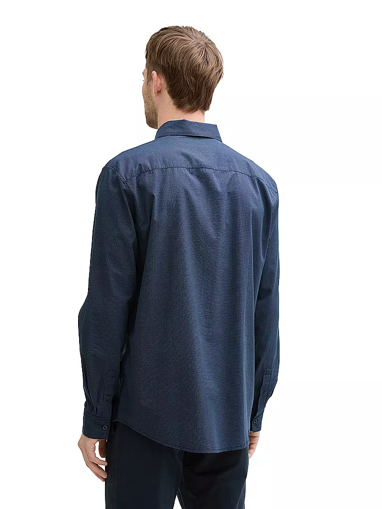 TOM TAILOR | Hemd Regular Fit | blau