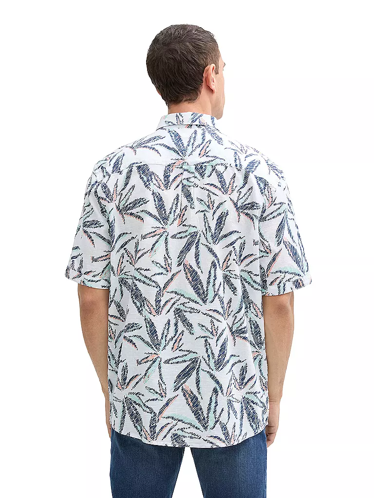 TOM TAILOR | Hemd Regular Fit | weiss