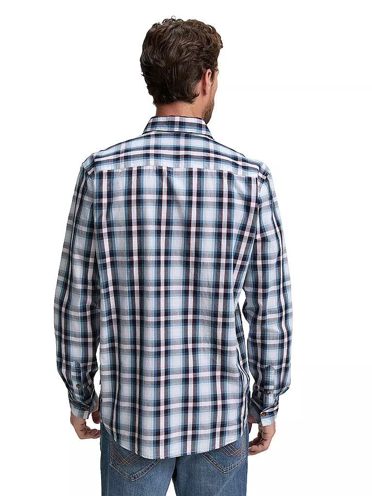 TOM TAILOR | Hemd Regular Fit | blau