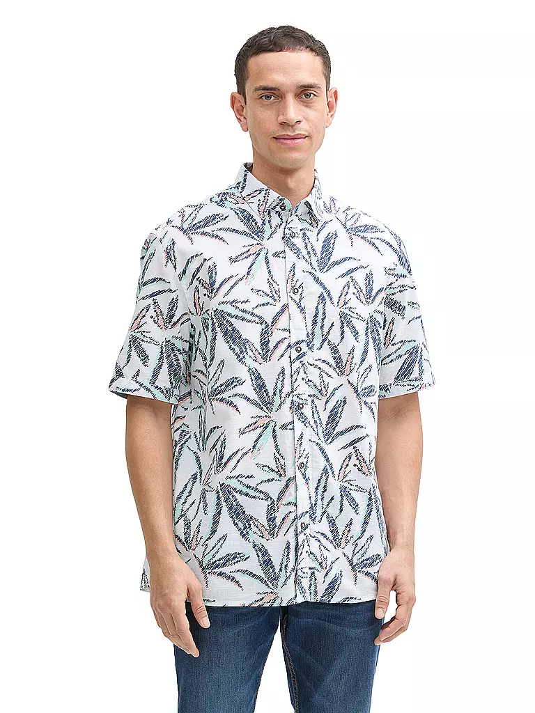 TOM TAILOR | Hemd Regular Fit | weiss