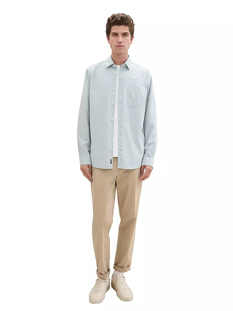 TOM TAILOR | Hemd | hellblau