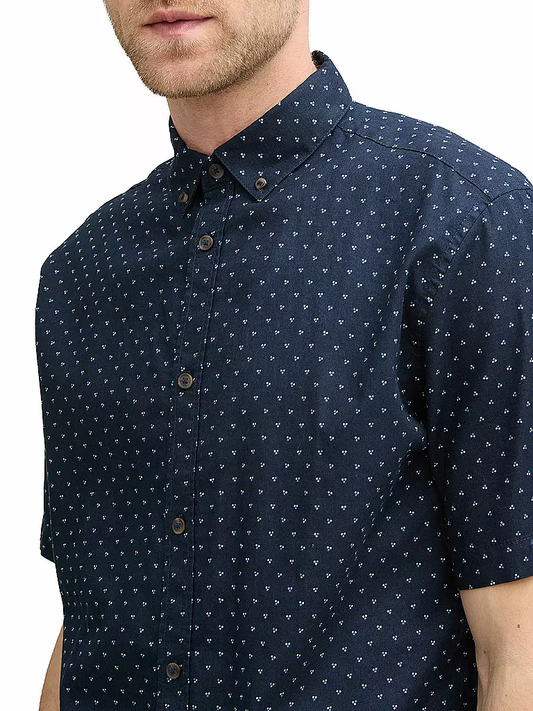 TOM TAILOR | Hemd | dunkelblau