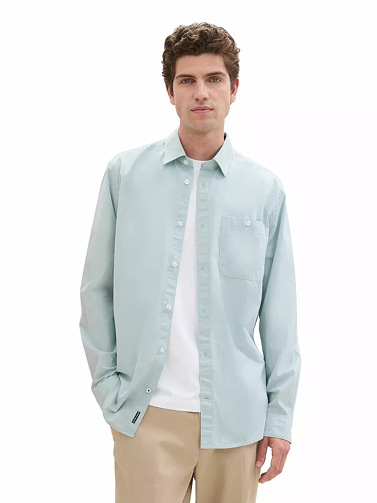 TOM TAILOR | Hemd | hellblau