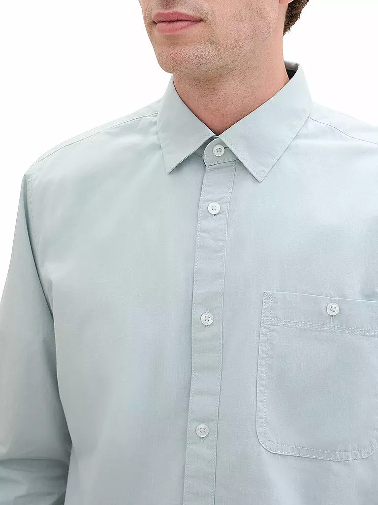 TOM TAILOR | Hemd | hellblau