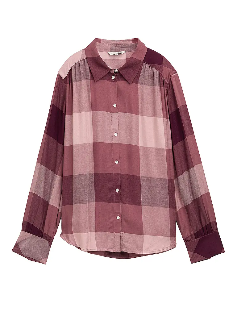 TOM TAILOR | Hemdbluse  | beere