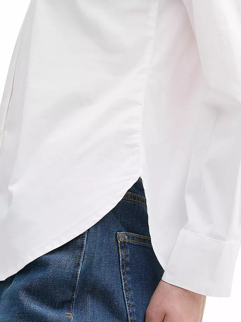TOM TAILOR | Hemdbluse  | weiss