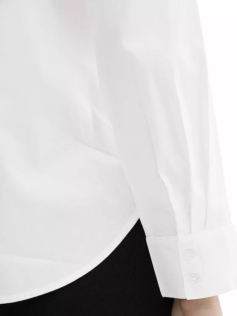 TOM TAILOR | Hemdbluse Regular Fit | weiss