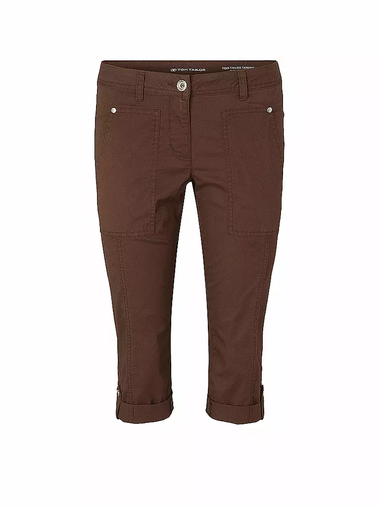 TOM TAILOR | Hose 3/4 | braun