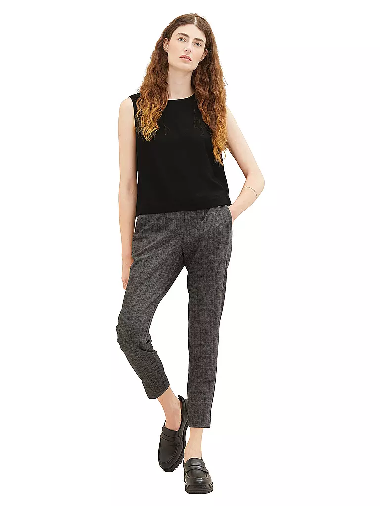 TOM TAILOR | Hose Jogging Fit 7/8  | grau