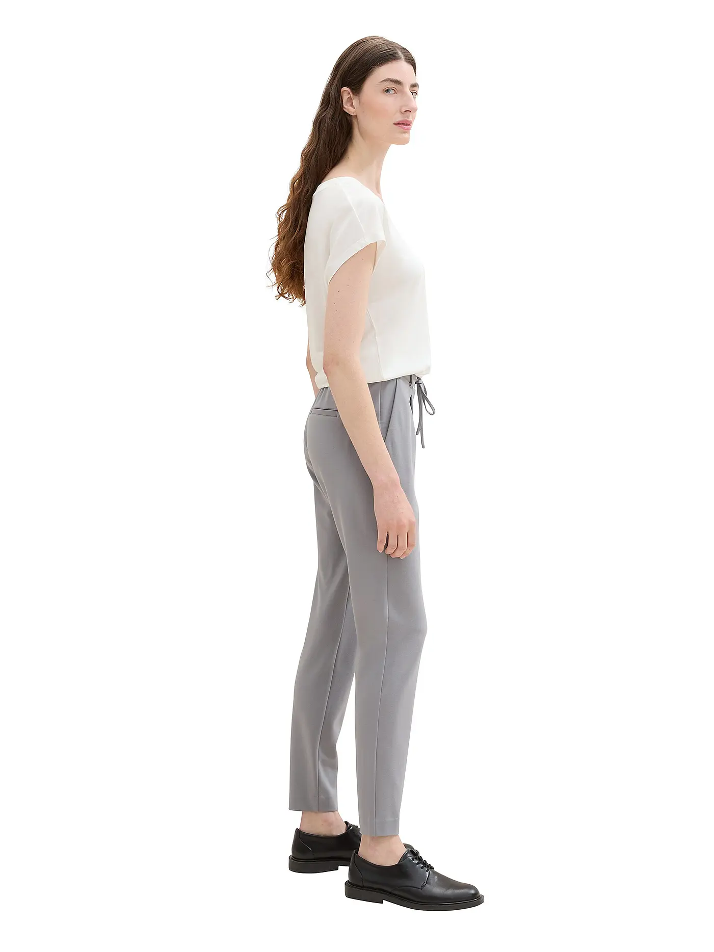 TOM TAILOR | Hose Jogging Fit | grau
