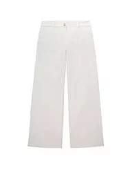 TOM TAILOR | Hose Wide Leg LEA | hellgrau