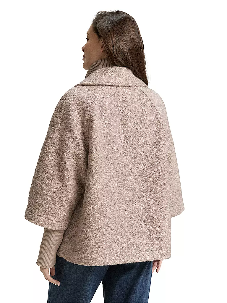 TOM TAILOR | Jacke in Woll-Optik | beige