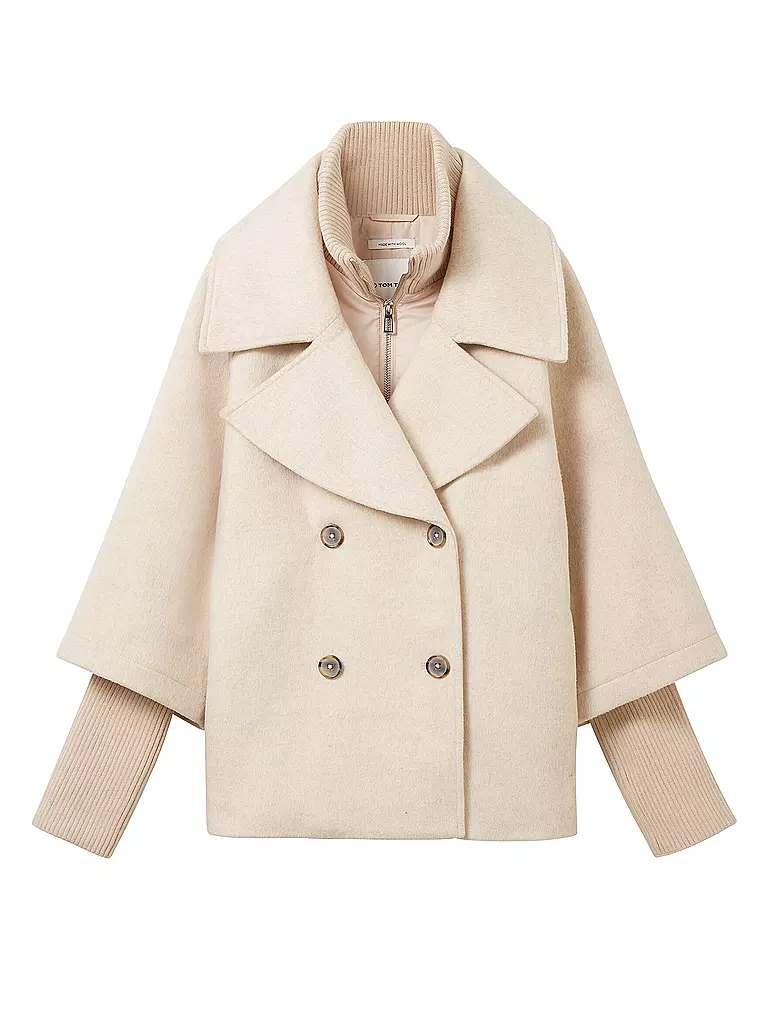 TOM TAILOR | Jacke | creme