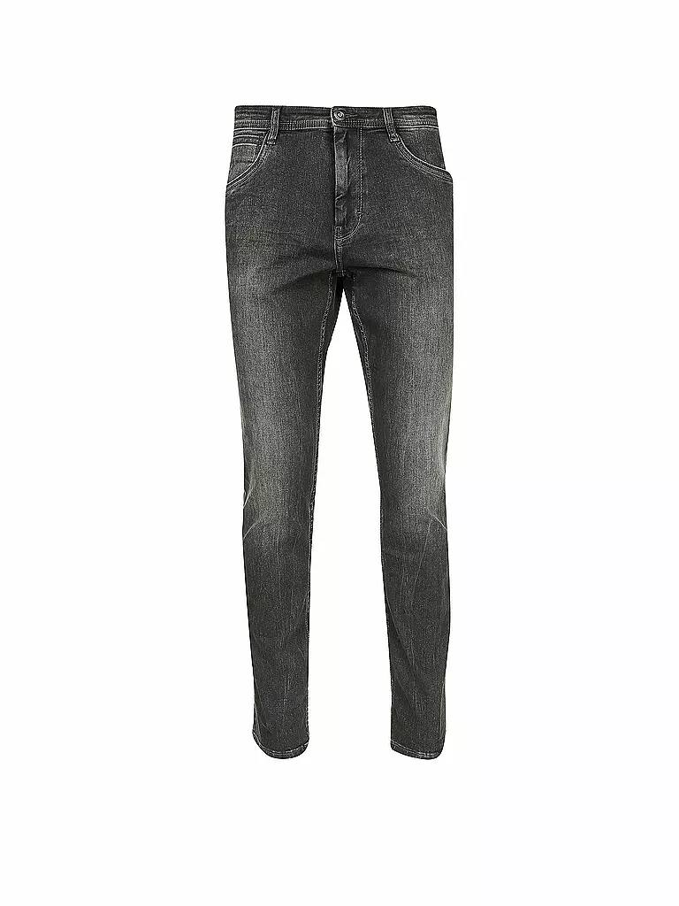 TOM TAILOR | Jeans Regular-Slim-Fit "Josh" | schwarz