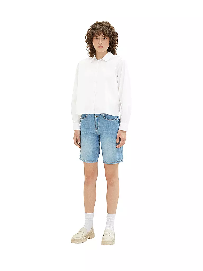 TOM TAILOR | Jeans Shorts | hellblau