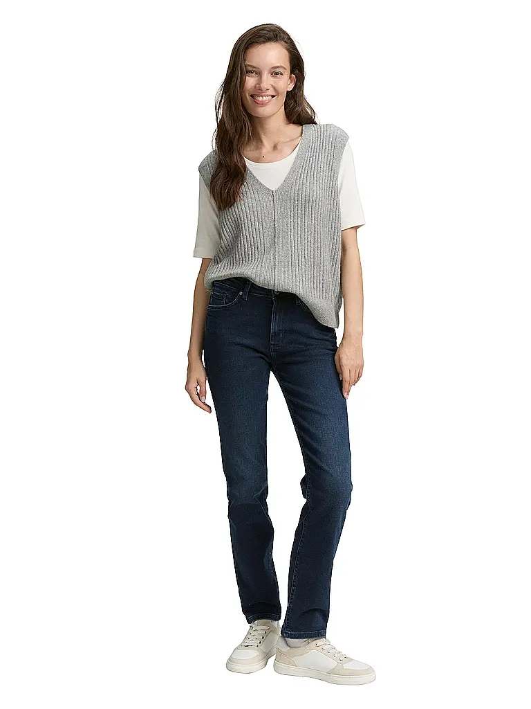 TOM TAILOR | Jeans Straight Fit TTELVA | dunkelblau