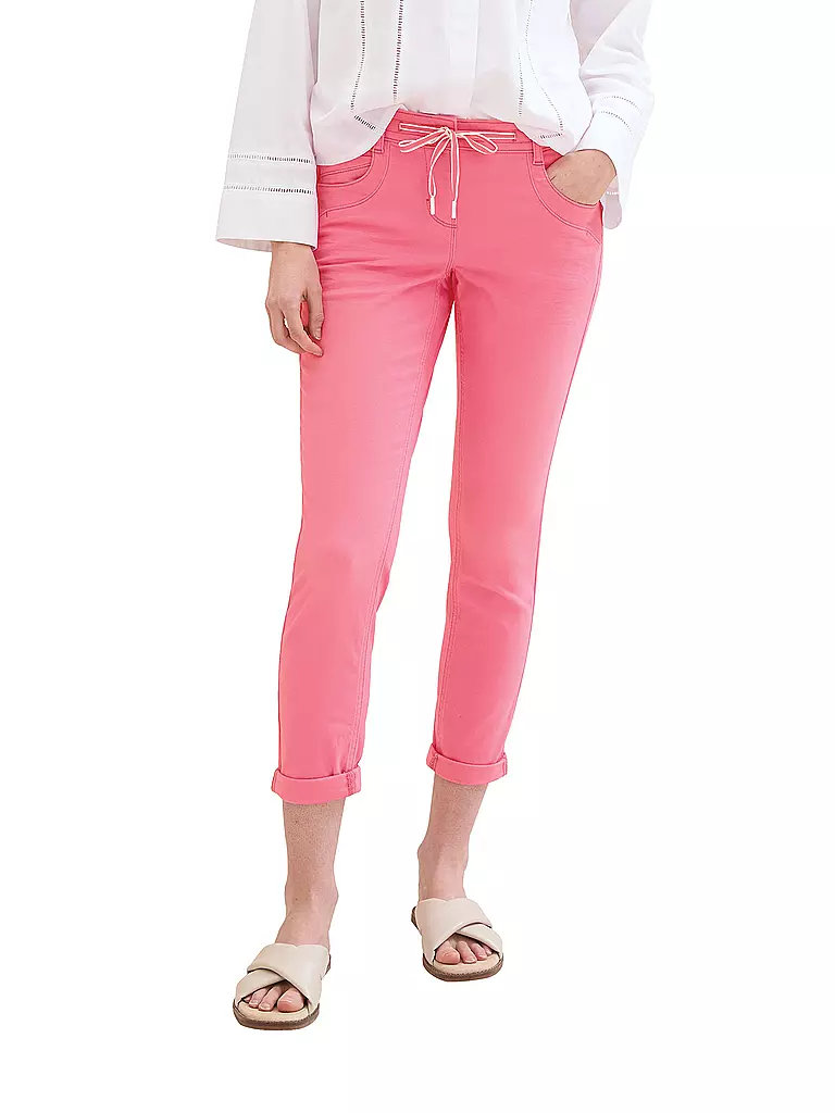 TOM TAILOR | Jeans Tapered Relaxed Fit | pink