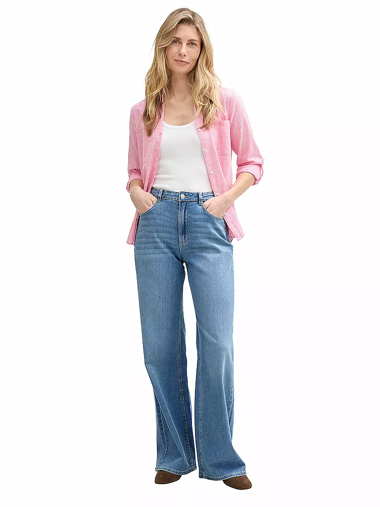 TOM TAILOR | Jeans Wide Leg Fit  | blau