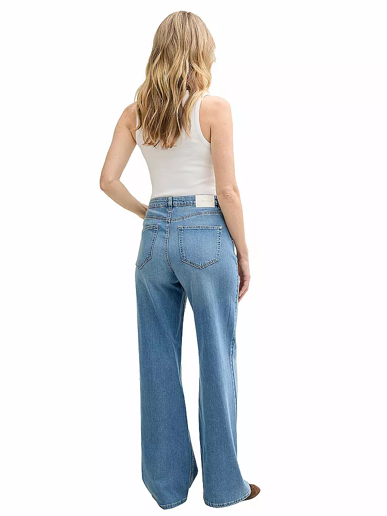 TOM TAILOR | Jeans Wide Leg Fit  | blau